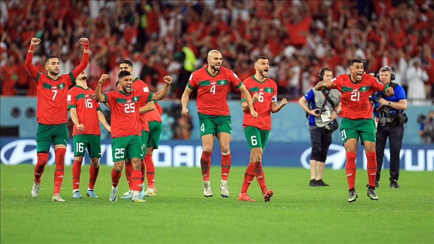 وصل المغرب للمربع الذهبي في مونديال قطر بفوزه على البرتغال - الاناضول