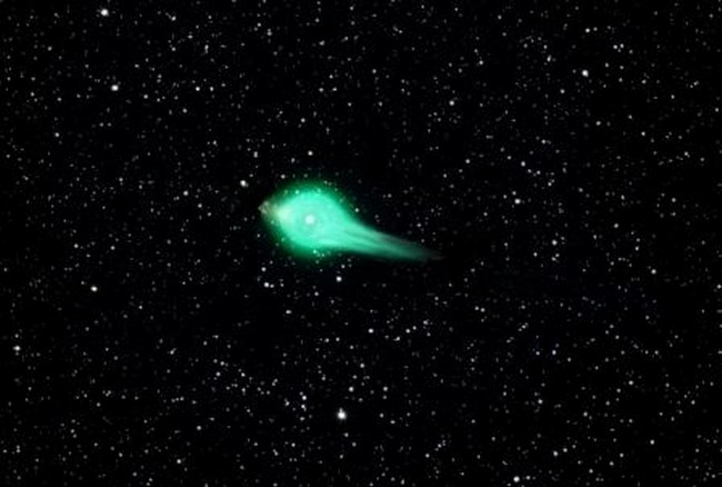 The Green Comet Visiting Earth For The First Time In 50000 Years Time News