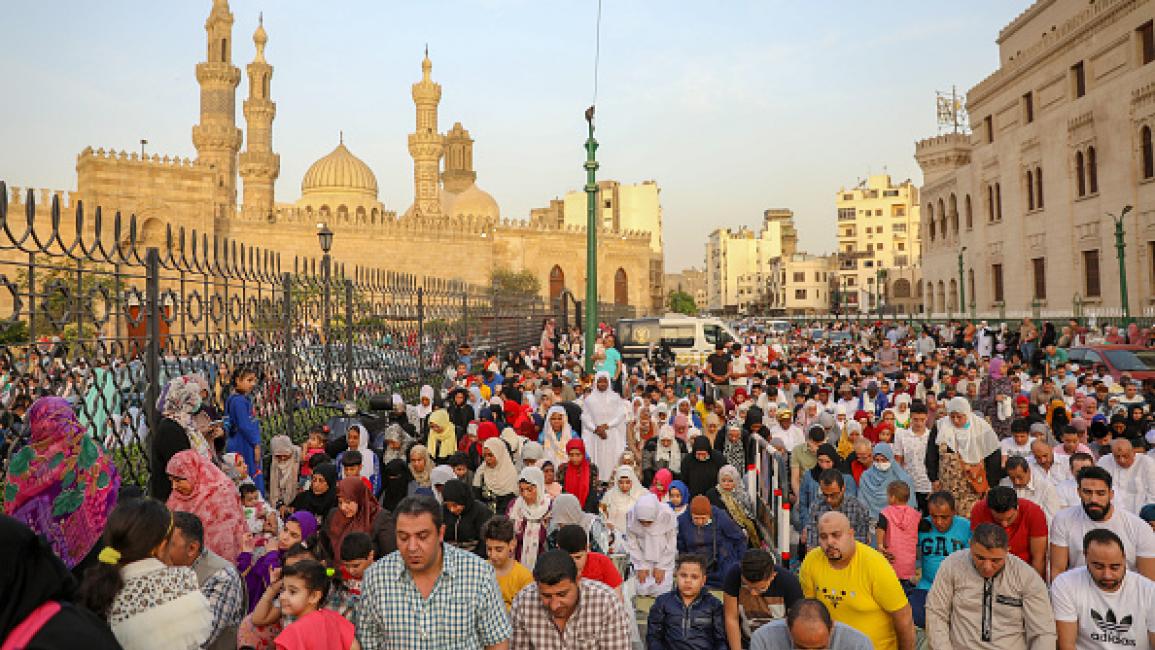 العيد في مصر قرب الازهر له نكهته الخاصة- فيسبوك